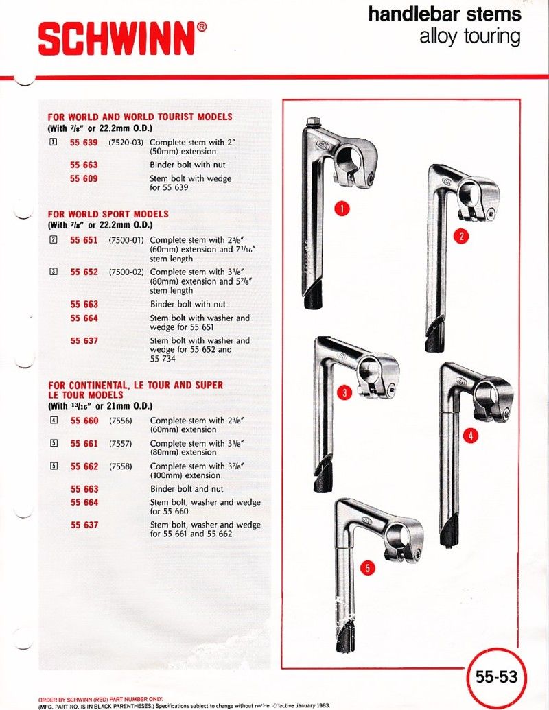 how is bike stem length measured